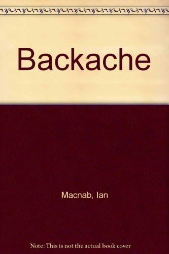 Stock image for Backache for sale by HPB-Red