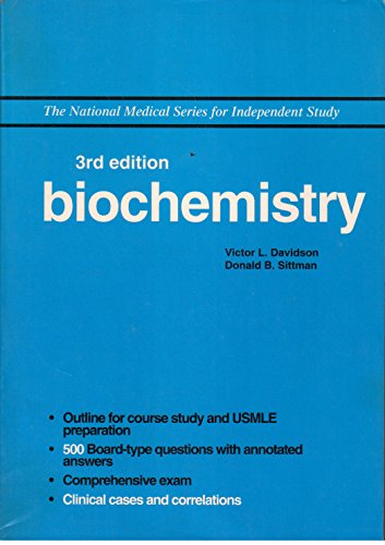 Beispielbild fr Biochemistry (The National Medical Series for Independent Study) zum Verkauf von HPB-Red
