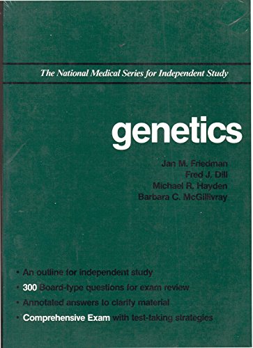 Stock image for Genetics (The National Medical Series for Independent Study) for sale by Book Haven