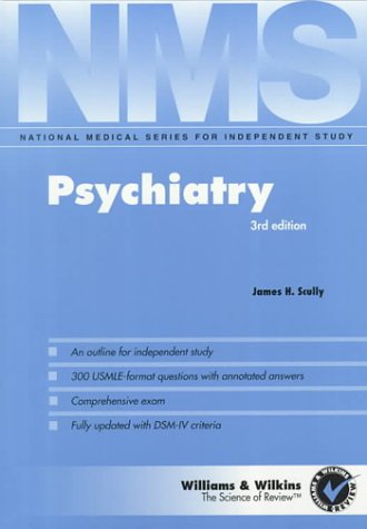 Stock image for Psychiatry (National Medical Series for Independent Study) for sale by BookHolders