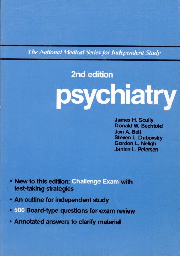 Beispielbild fr NMS: Psychiatry (National Medical Series for Independent Study) zum Verkauf von SecondSale