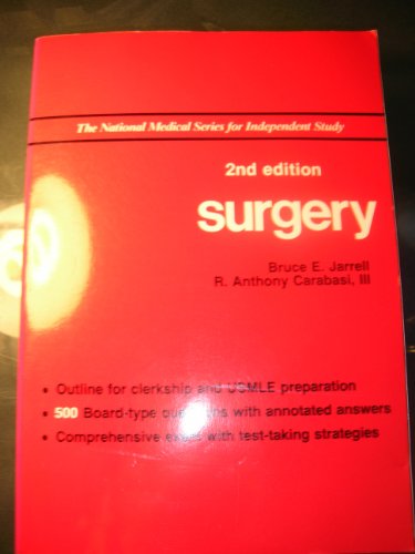 Surgery (National Medical Series)