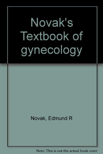 Beispielbild fr Novak's Textbook of gynecology zum Verkauf von Wonder Book