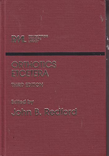 9780683071962: Orthotics, Etcetera (Rehabilitation Medicine Library)