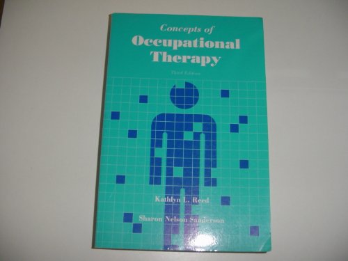 9780683072075: Concepts of Occupational Therapy