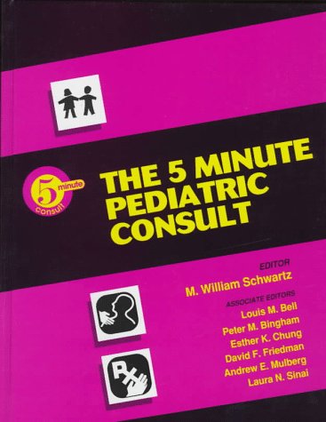 Imagen de archivo de 5 Minute Pediatric Consult a la venta por WorldofBooks