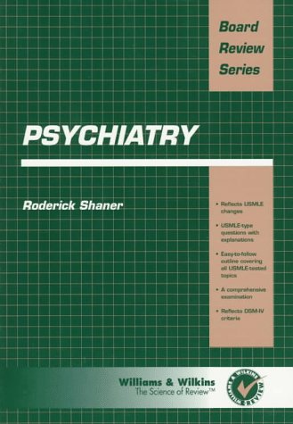 Stock image for Board Review Series: Psychiatry (First Edition) for sale by gearbooks