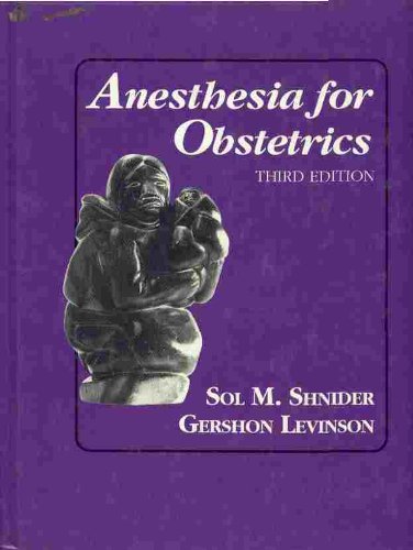 Stock image for Anesthesia for Obstetrics for sale by Better World Books