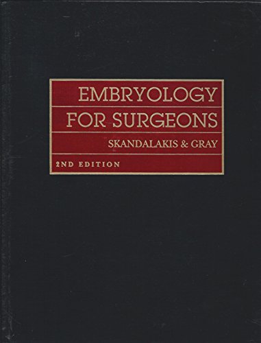 9780683077568: Embryology for Surgeons