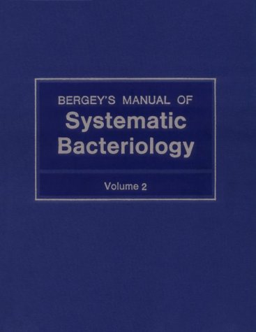 Imagen de archivo de Bergey's Manual of Systematic Bacteriology: v. 2 a la venta por WorldofBooks
