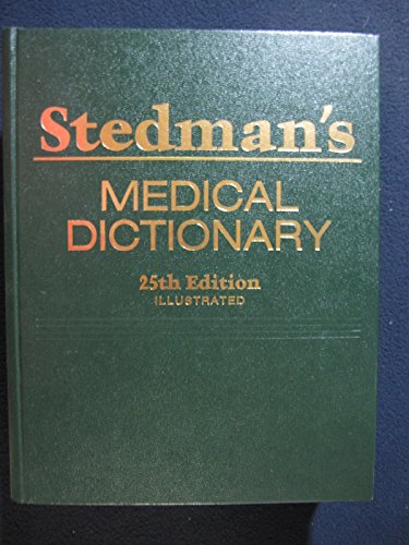 Stedman's Medical Dictionary (9780683079166) by Thomas Lathrop Stedman