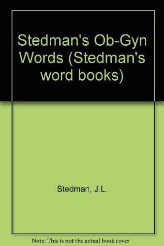 Imagen de archivo de Stedman's OB-GYN Words a la venta por ThriftBooks-Atlanta
