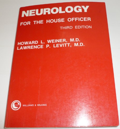 Imagen de archivo de Neurology for the House Officer a la venta por Better World Books