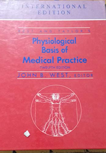 Beispielbild fr Best and Taylor Medical Physiology/Ise zum Verkauf von ThriftBooks-Atlanta