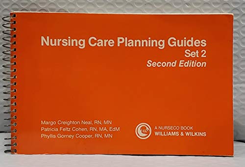 Beispielbild fr Nurse Care Planning Guides, Set 2 zum Verkauf von Wonder Book