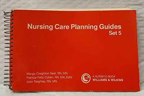 Beispielbild fr Nurse Care Planning Guides, Set 5 zum Verkauf von Wonder Book