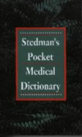 Stock image for Stedmans Pocket Medical Dictionary for sale by Reuseabook