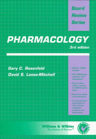 9780683180503: BRS Pharmacology (Board Review Series)
