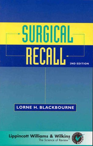 Beispielbild fr Surgical Recall zum Verkauf von Wonder Book