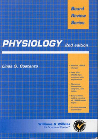 Imagen de archivo de Physiology: Board Review Series a la venta por Wonder Book