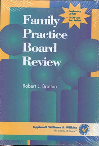 Family Practice Review Board Pb (9780683305043) by Bratton