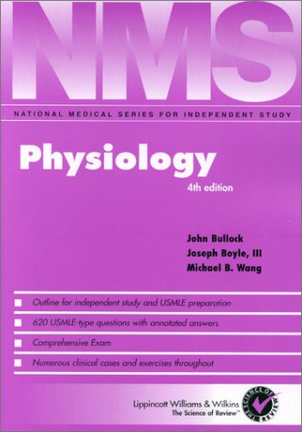 Beispielbild fr Physiology (National Medical Series for Independent Study) zum Verkauf von ZBK Books