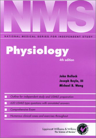 Imagen de archivo de Physiology (National Medical Series for Independent Study) a la venta por Once Upon A Time Books