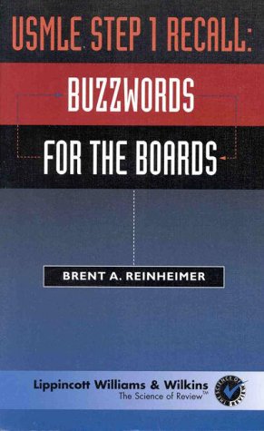 Imagen de archivo de USMLE Step 1 Recall: Buzzwords for the Boards a la venta por RiLaoghaire