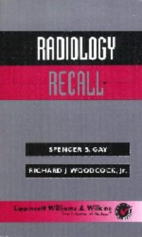 Stock image for Radiology Recall (Recall Series) for sale by WorldofBooks