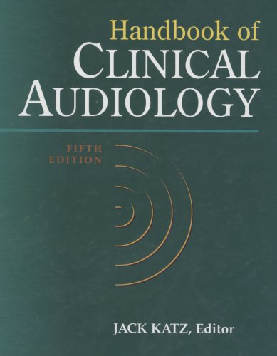 Stock image for Handbook of Clinical Audiology for sale by Better World Books