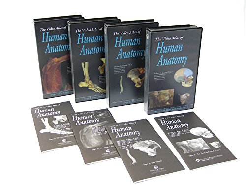 Imagen de archivo de The Video Atlas of Human Anatomy: 4 Tape Set (Includes 3 Each of 4-Tape Acland Set) a la venta por West With The Night