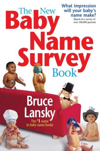 Stock image for The New Baby Name Survey Book : How to Pick a Name That Makes a Favorable Impression for Your Child for sale by Better World Books