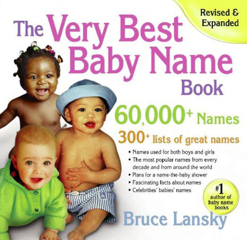 Beispielbild fr Very Best Baby Name Book zum Verkauf von Better World Books