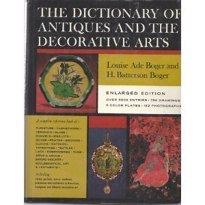 Imagen de archivo de The Dictionary of Antiques and the Decorative Arts: A Book of Reference for Glass, Furniture, Ceramics, Silver, Periods, Styles, a la venta por Abacus Bookshop