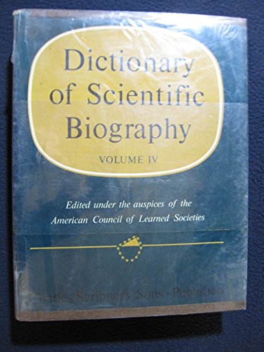 Stock image for Dictionary of Scientific Biographies : Dedekind-Fermicus for sale by Better World Books