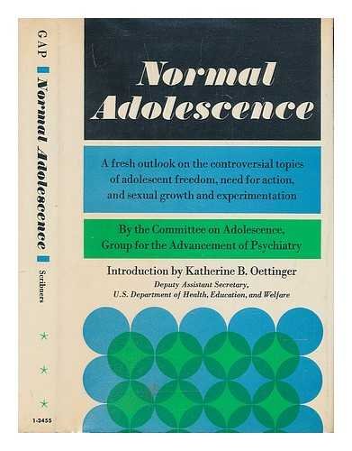 Imagen de archivo de Normal Adolescence: Its Dynamics and Impact a la venta por Better World Books
