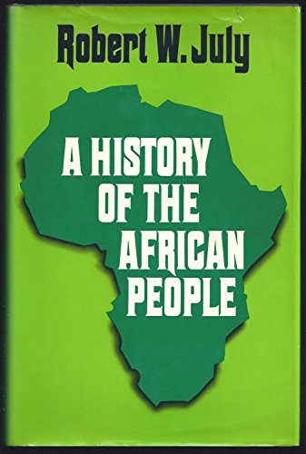 9780684103204: A History of the African People