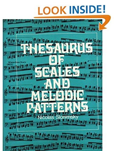 9780684105512: Title: Thesaurus of Scales and Melodic Patterns