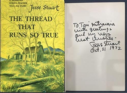 9780684105833: The Thread That Runs So True [Hardcover] by