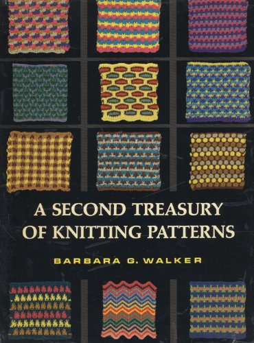 Beispielbild fr A Second Treasury of Knitting Patterns zum Verkauf von GoldBooks