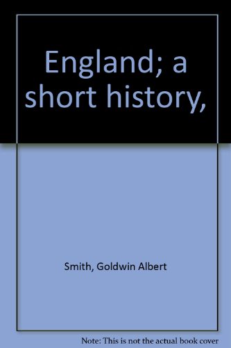 9780684123882: England; a short history,