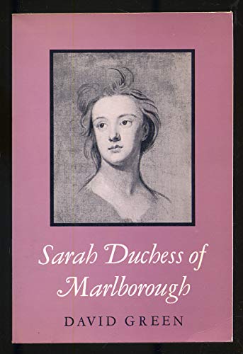 Imagen de archivo de Sarah Duchess of Marlborough a la venta por HPB-Diamond