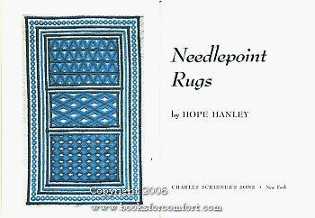 9780684124841: Needlepoint rugs