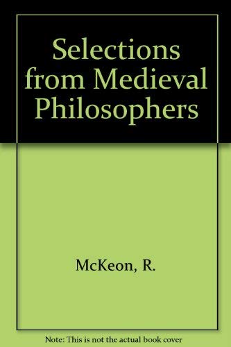 Beispielbild fr Selections from Medieval Philosophers, Volume 2: Roger Bacon to William of Ockham zum Verkauf von Burke's Book Store