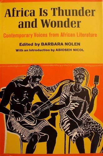 9780684127262: Africa is Thunder and Wonder: Contemporary Voices from African Literature