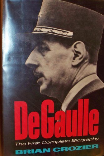 Beispielbild fr De Gaulle zum Verkauf von Better World Books