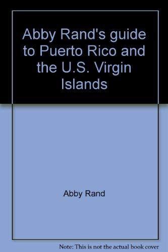 Stock image for GUIDE TO PUERTO RICO AND THE U.S. VIRGIN ISLANDS for sale by Gibson's Books