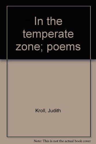 Beispielbild fr In the temperate zone; poems zum Verkauf von My Dead Aunt's Books