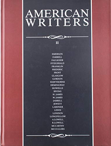 Stock image for American Writers: A Collection of Literary Biographies Volume II Ralph Waldo Emerson to Carson McCullers for sale by OddReads