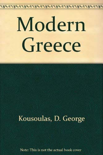 9780684137322: Modern Greece;: Profile of a nation